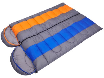 冬季户外便携式加厚睡袋 四季通用款成人露营防寒睡袋
