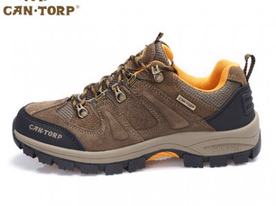  Camel outdoor shoes mountaineering shoes anti slip wear large hiking shoes leather breathable waterproof sports shoes 