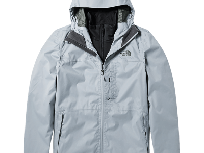  The NorthFace north winter three in one soft shell men's jacket warm inner windproof jacket 